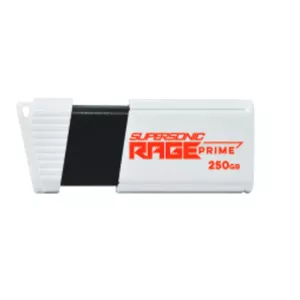 USB zibatmiņa PATRIOT 250 GB USB Type-A 3.2 Gen 2, balta, 600 MB/s