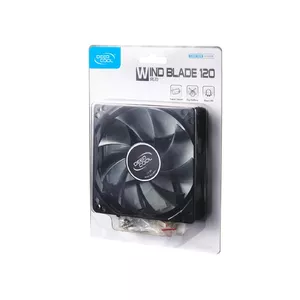 Case Fan DeepCool Wind Blade 120 — 120 mm, 12 V, 1300 RPM, Black