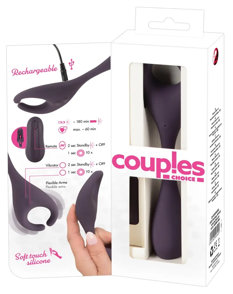 Couples Choice дистанционный вибратор для пар 05509650000 Photo 15
