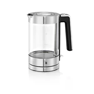 Electric kettle WMF Lono 1.7 L 3000 W, transparent glass with chrome accents