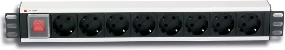 Techly I-CASE STRIP-18SH strāvas sadales bloks Photo 7