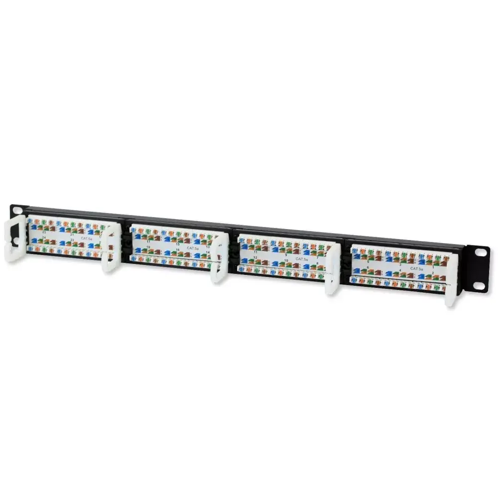 Patch Panel UTP 24 Ports RJ45 Cat.5E Techly I-PP 24-RU-C5ET Photo 3