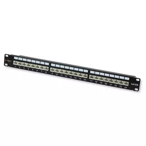 Patch panel STP 24 Ports RJ45 cat. 6A Techly I-PP 24-RS-C6AT