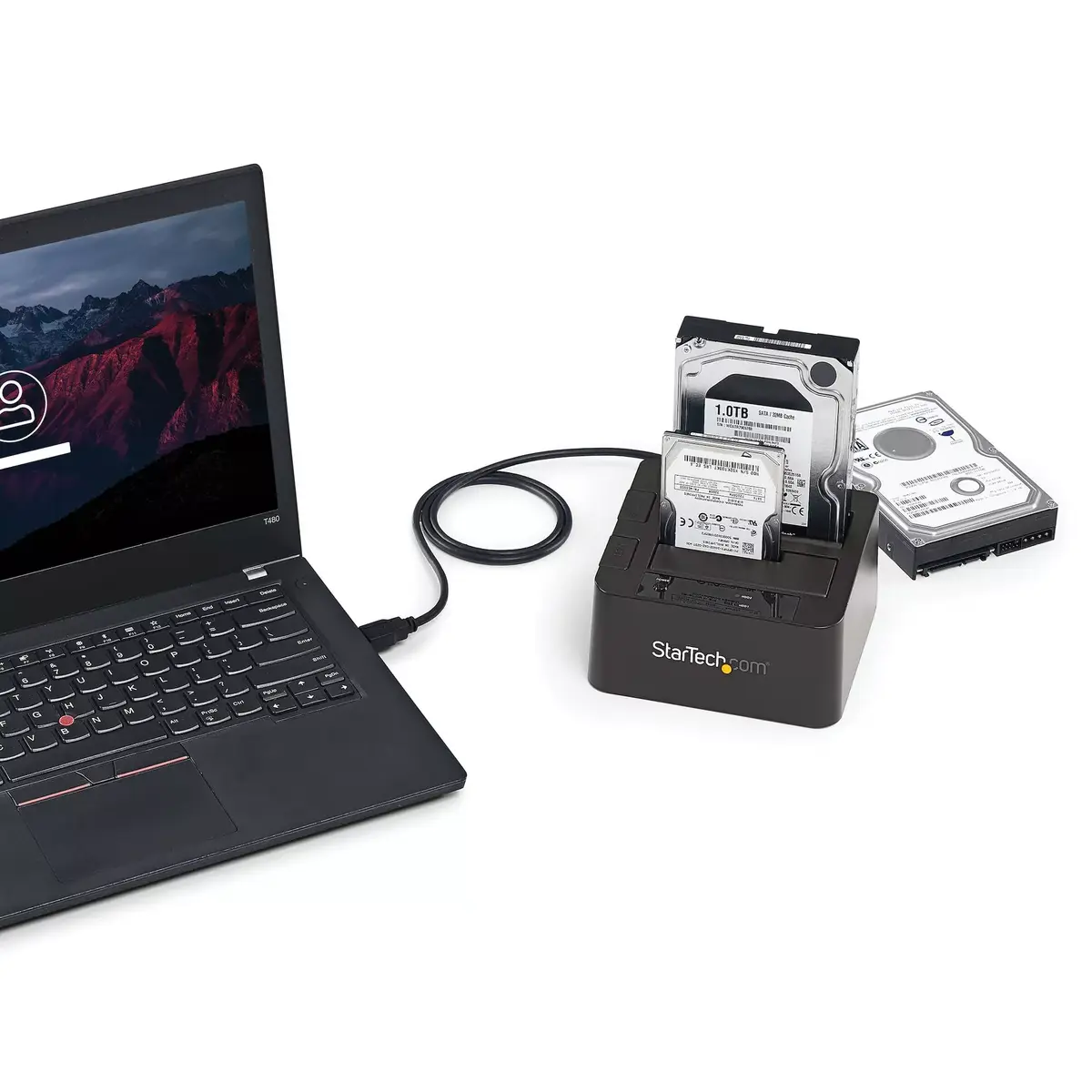 StarTech SDOCK2U313 двухслотовая USB 3.1 — SATA док-станция Photo 4