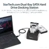 StarTech SDOCK2U313 двухслотовая USB 3.1 — SATA док-станция Photo 8