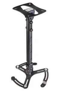 Ceiling mount EDBAK PM1 for displays up to 15 kg, 260×455×260 mm, black