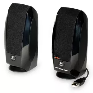 Logitech S120 Speaker System skaļrunis Melns Vadu 1,2 W