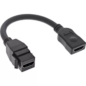 HDMI Keystone Adapter Cable InLine 76206A 0.2m