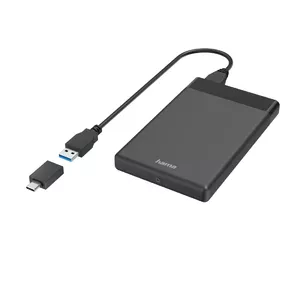 HDD/SSD enclosure Hama 00200760 Black 2.5"