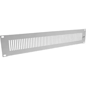 Blind panel InLine 19" perforated 2U RAL 7035 grey