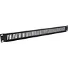 Blind panel InLine 19" perforated 2U RAL 9005 black Photo 2
