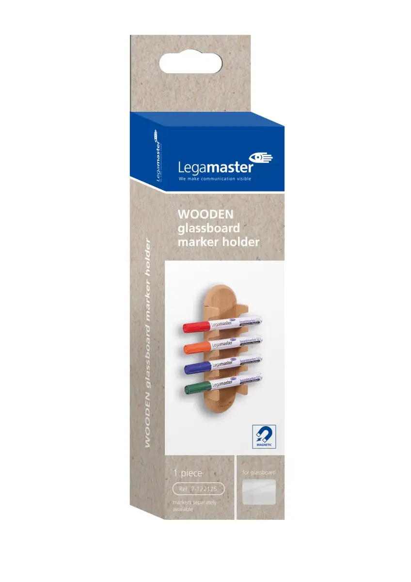 Wooden Glassboard Marker Holder Legamaster 7-122125 Photo 2