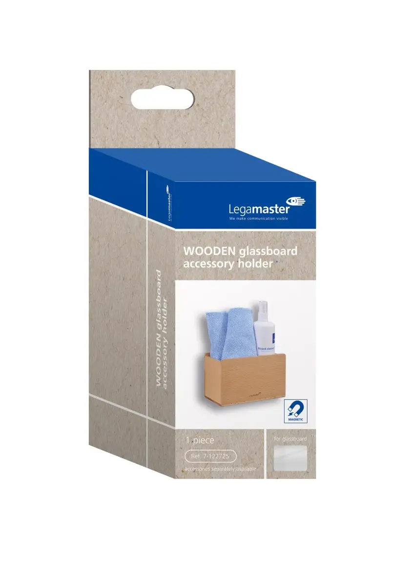 Wooden Glassboard Accessory Holder Legamaster 7-122725 Photo 2