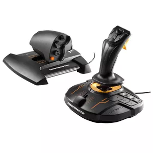 Thrustmaster T-16000M FCS Hotas Melns, Oranžs USB Džoistiks Analogā / digitālā MAC, PC (dators)