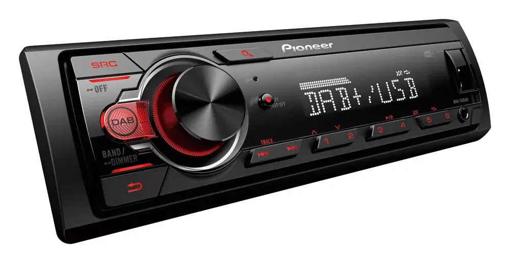 Автомобильный медиаприемник Pioneer MVH-130DAB Photo 2