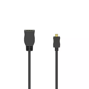 HDMI Cable Hama 00205168 0.1m Type D Micro to Type A Standard Black