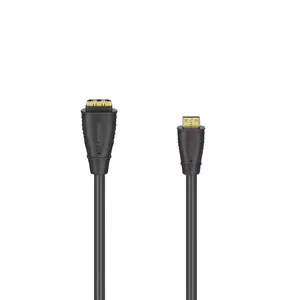 HDMI кабель Hama 00205167 0.1м Type C Mini на Type A Standard черный