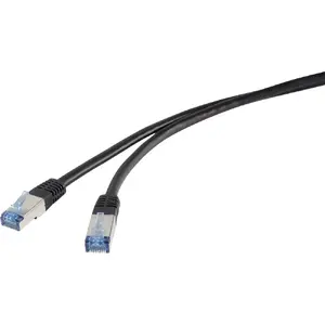 Networking Cable Renkforce RF-4673688 2m Cat6a S/FTP Black