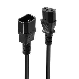 Lindy 1m IEC Extension Cable, Black