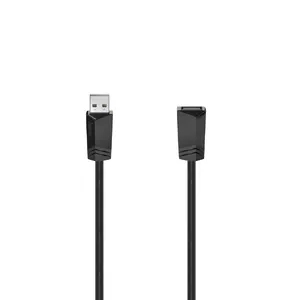 Hama 00200620 USB cable 3 m USB 2.0 USB A Black