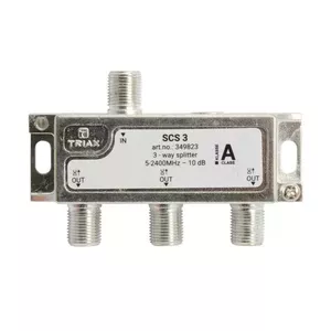 Triax SCS 3 Кабельный разветвитель Серебристый, Белый