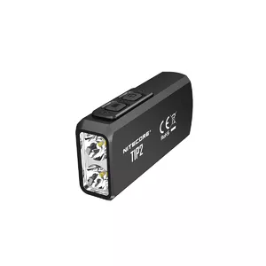 Hand flashlight Nitecore TIP2 — 720 lm, Lithium‑Ion, 55 h runtime, 38.3 g, Black