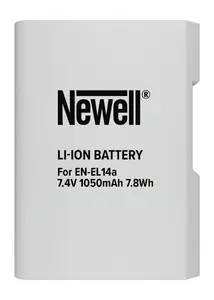Сменный аккумулятор Newell EN-EL14a для совместимых фотокамер Nikon