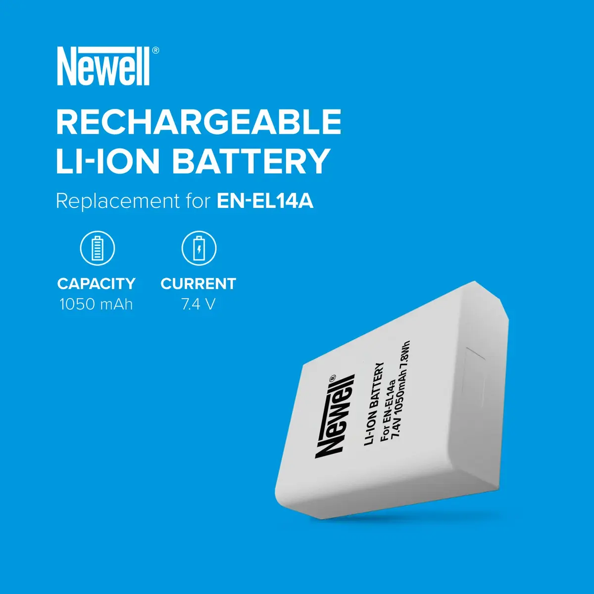 Newell EN-EL14a Replacement Camera Battery Photo 3