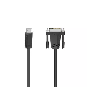 Адаптер видеокабеля Hama 00205018 1.5м HDMI Type A DVI-D Черный