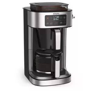 Полуавтоматическая кофеварка Krups Aroma Partner KM760D 10 чашек Черный Серебристый