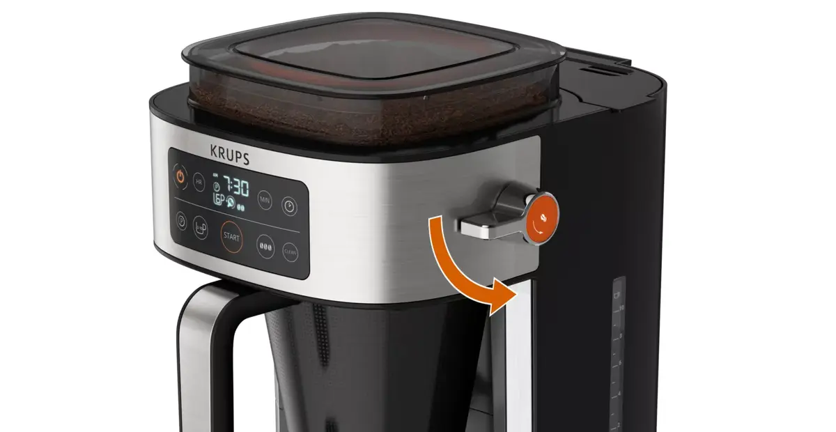 Полуавтоматическая кофеварка Krups Aroma Partner KM760D Photo 8