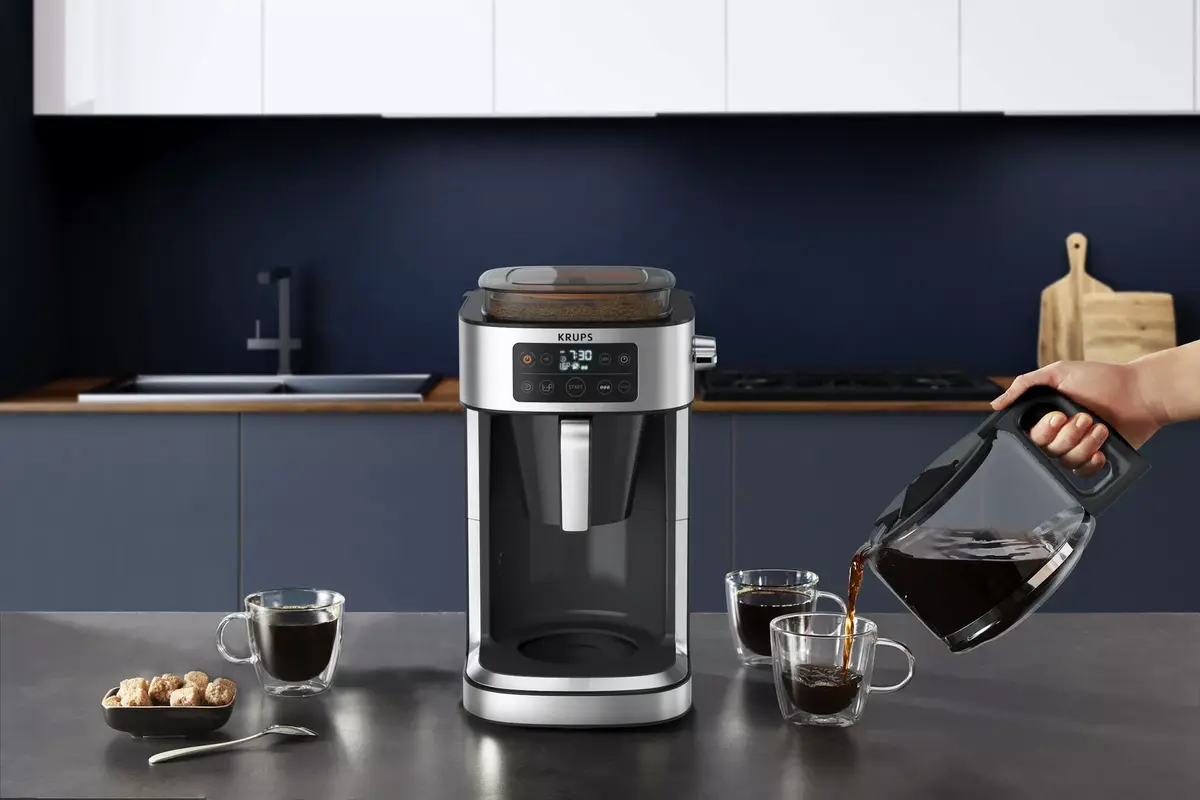 Полуавтоматическая кофеварка Krups Aroma Partner KM760D Photo 10