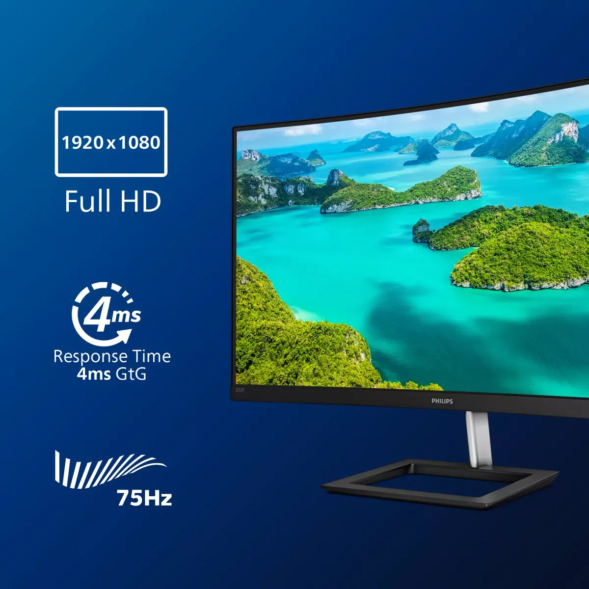 Монитор Philips E Line 322E1C Photo 5