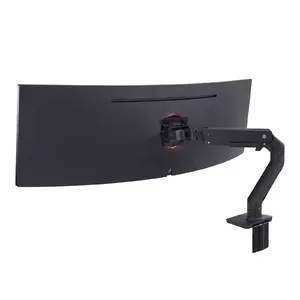 Ergotron HX Series 45-647-224 monitora stiprinājums un statīvs 124,5 cm (49") Melns Galds