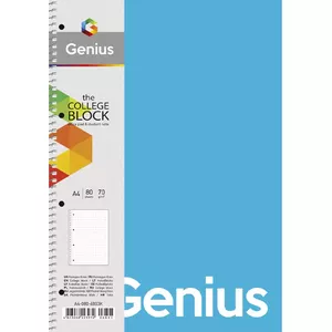 Notebook Schoolboy A4 lined 80 pages — A4 school notebook, ruled, 80 sheets