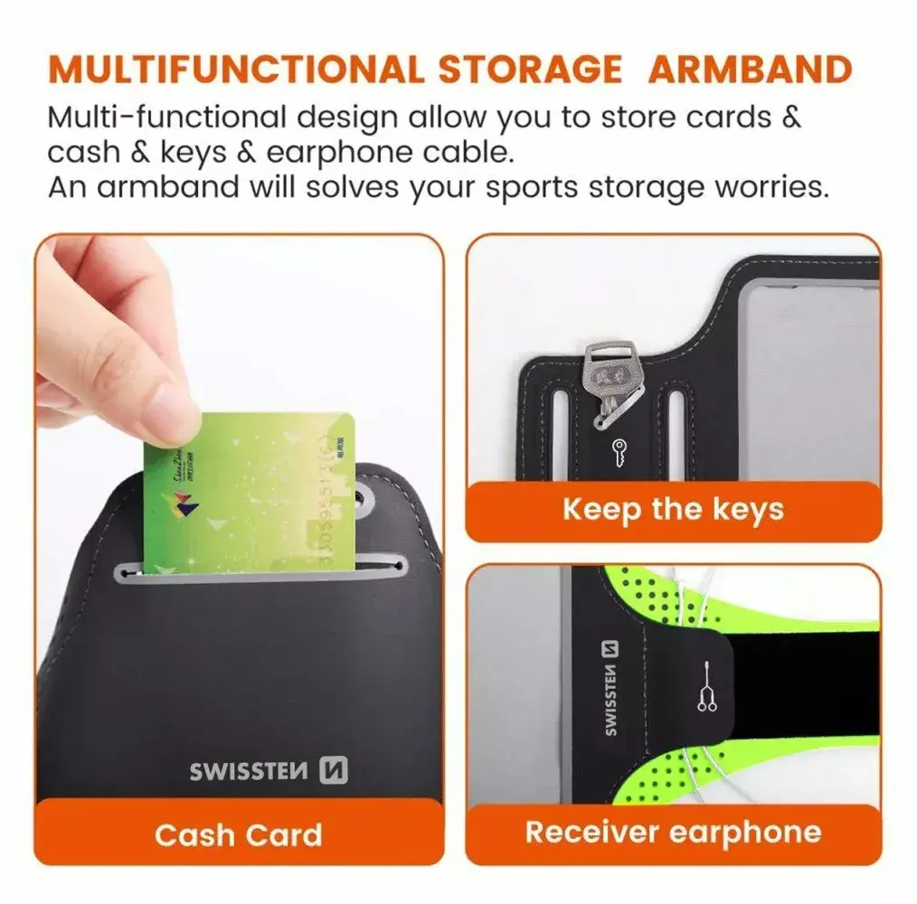 Armbag Case SWISSTEN SW-ARM-BAND7 — armband phone case Photo 6