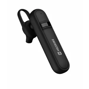 Swissten Caller Bluetooth 5.0 HandsFree Austiņa ar Funkciju MultiPoint / CVC noise reduction Melna