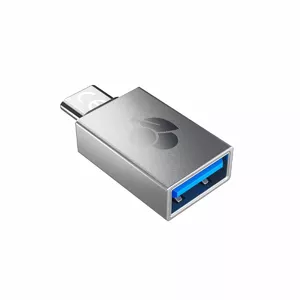 CHERRY 61710036 kabeļu spraudņu pāreja USB-A USB-C Sudrabs