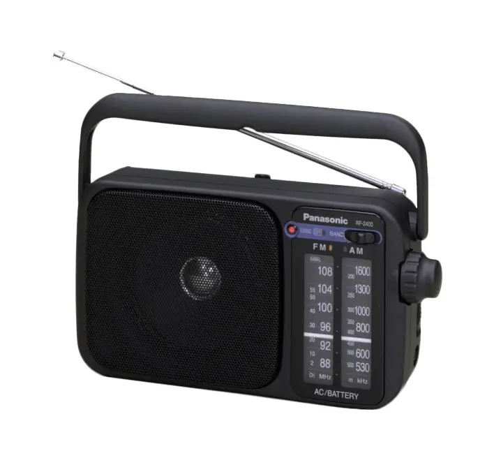 Pārnēsājams radio Panasonic RF-2400D, AM/FM, 1