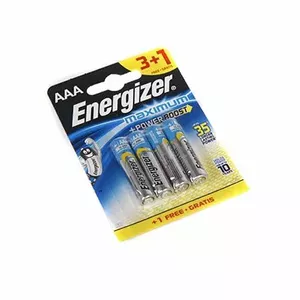 Energizer Base AAA B3+1 1.5V alkalīnās baterijas, iepakojums 3+1