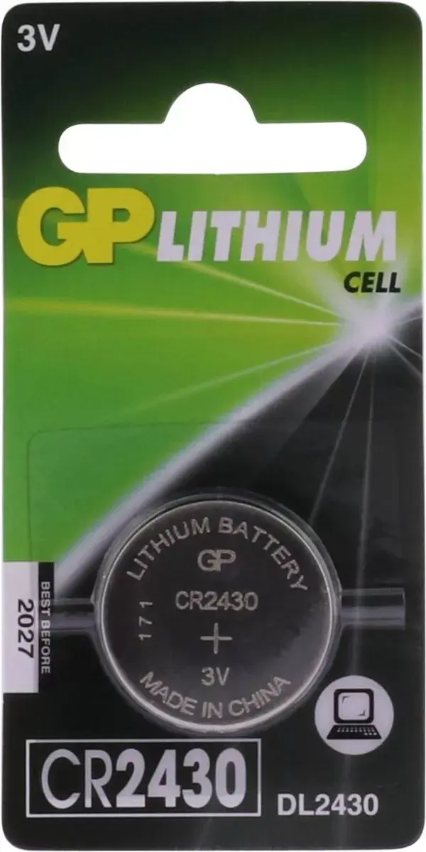 Vienreizējā baterija GP Batteries Lithium Cell CR2430 Photo 4