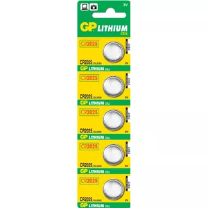 Vienreizējā baterija GP Batteries CR2025 Lithium Cell