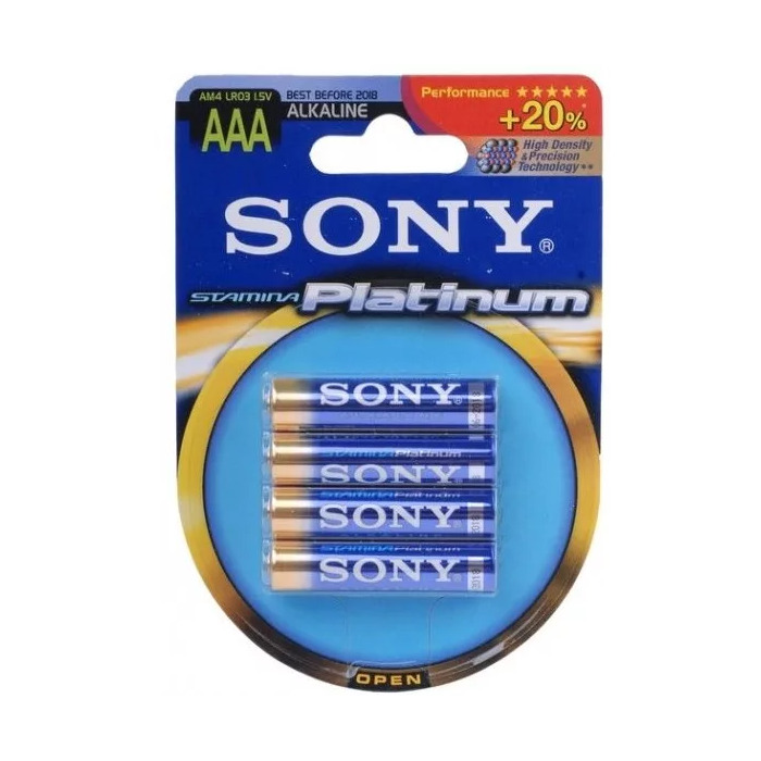 Alkaline Battery Sony AM4PTB4D Photo 1