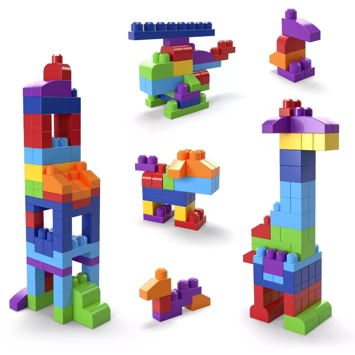 Конструктор MEGA BLOKS First Builders Big Building Bag Photo 3