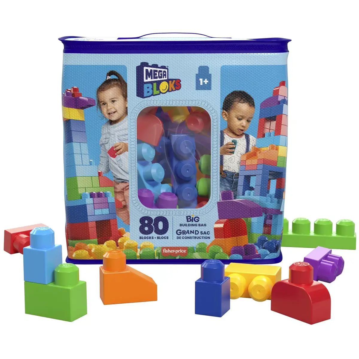 Конструктор MEGA BLOKS First Builders Big Building Bag Photo 5
