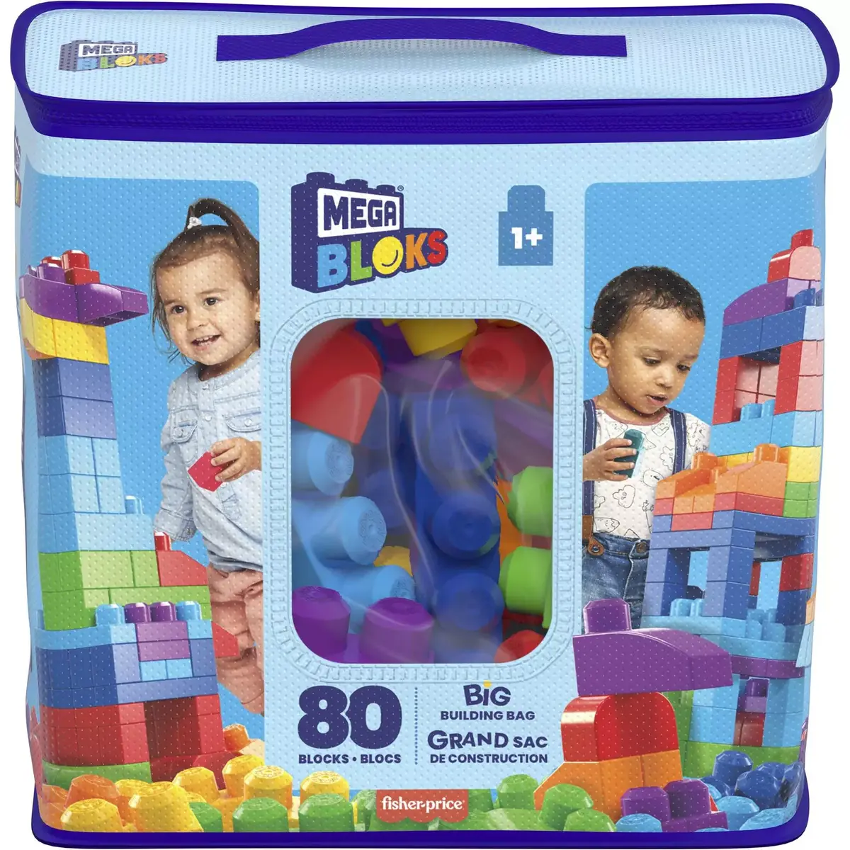 Конструктор MEGA BLOKS First Builders Big Building Bag Photo 6