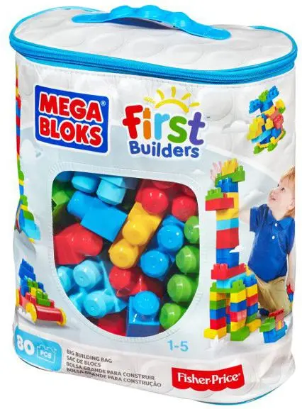 Building set MEGA BLOKS First Builders Big Building Bag Photo 11
