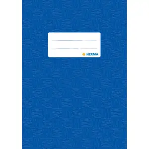 Exercise book cover HERMA PP A5 dark blue opaque