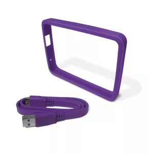 Чехол для внешнего HDD, Western Digital Grip Pack фиолетовый — для My Passport Ultra