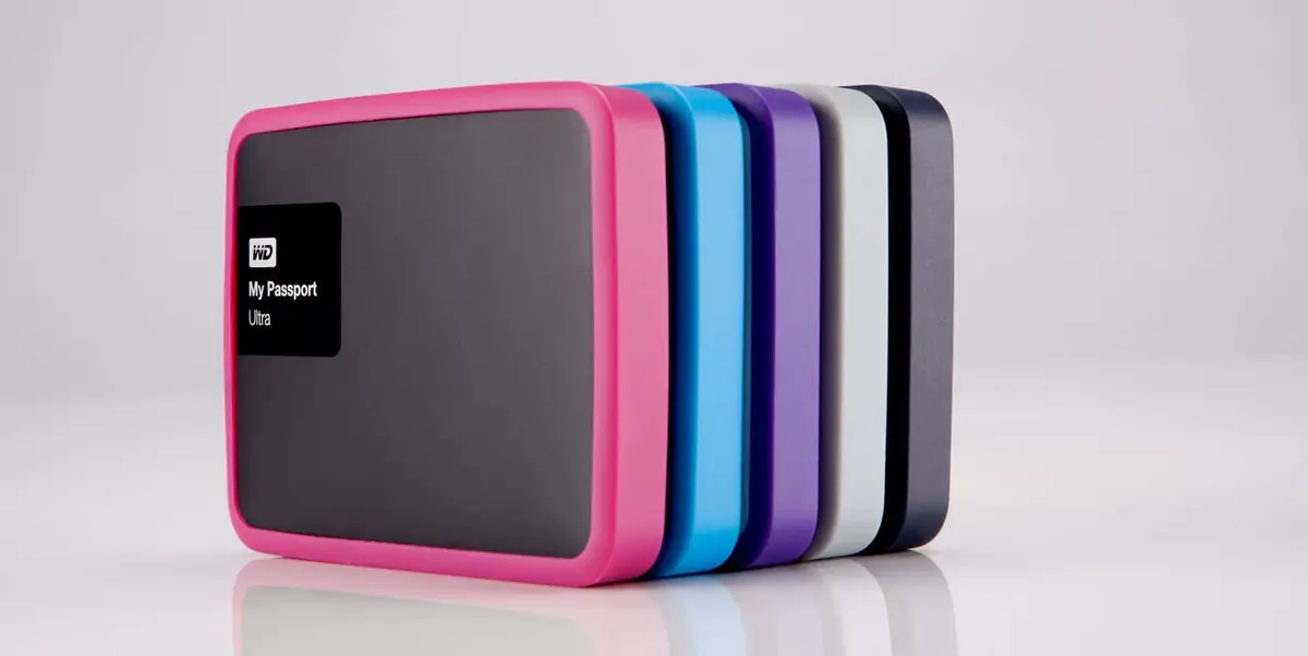 Western Digital Grip Pack фиолетовый — чехол My Passport Ultra Photo 2